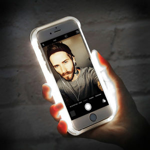 Maskica maska selfie LED iphone 6 7 8 plus L E D oklop