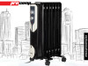 ULJNI RADIJATOR ZILAN 1500 W, 7 REBARA - ZLN3642