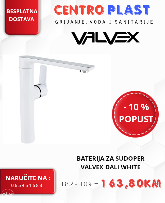 Baterija slavina česma za sudoper