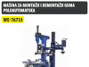 MASINA ZA MONTAZU I DEMONTAZU GUMA POLUAUTOMA. WE-76733
