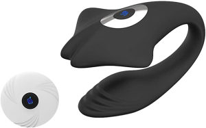 USB vibrator za žensku masturbaciju crni