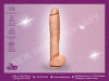 Dildo "Natural Dong" 30.5cm x 4.5cm | Sex Shop Fantasy
