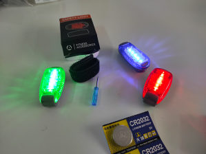 3 sigurnosna LED svijetla, za trčanje,biciklo,ruksak...
