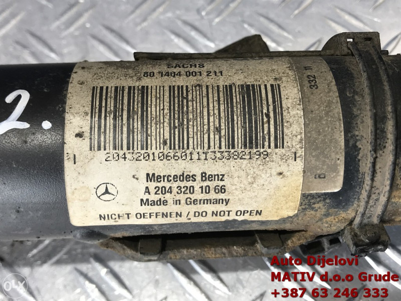Amortizer PREDNJI LIJEVI Mercedes C 220 CDI 2012 A2043201066