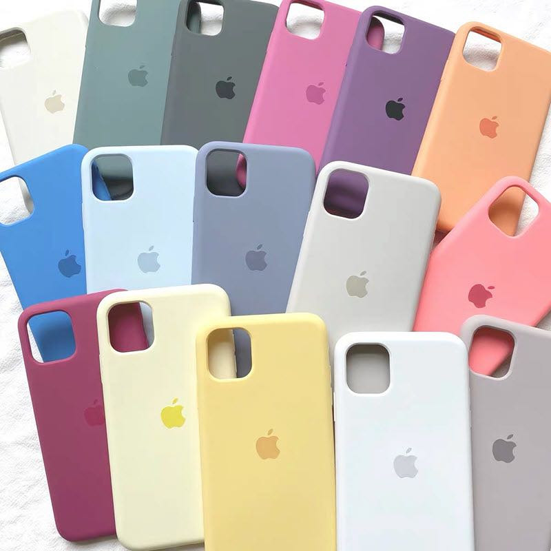 Silikonska maska ORIGINAL iPhone 12 Mini Flash Yellow