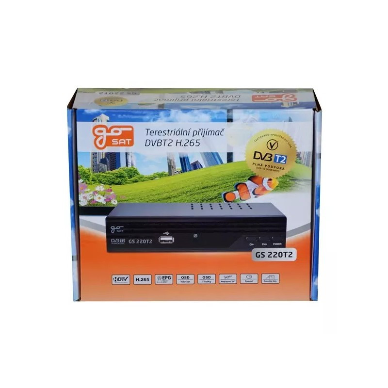 GoSAT GS220T2 - DVB T2 receiver