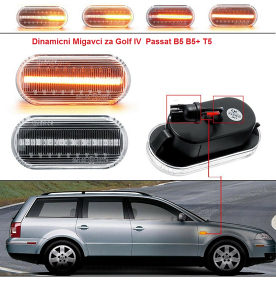 Bocni Zmigavci LED  VW Passat B5 B5+ Golf 3 i 4...