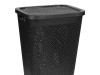 Koš za rublje 55L crni Terrazzo 245524 CURVER