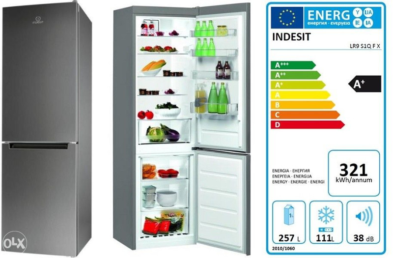 Frižider Indesit  LR9S1QFX 201 cm  5 GOD GARANCIJE