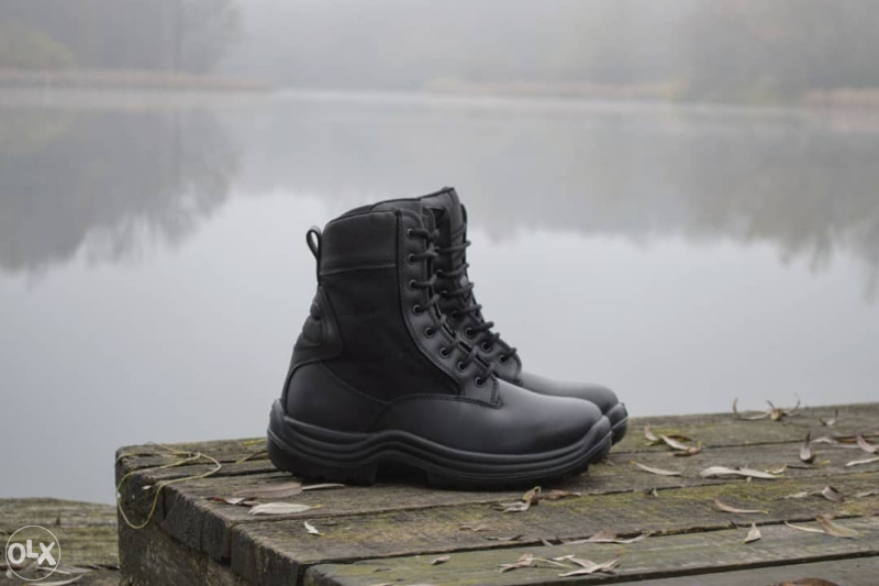 Vojne policijske čizme (lovacke) kožne (goretex)