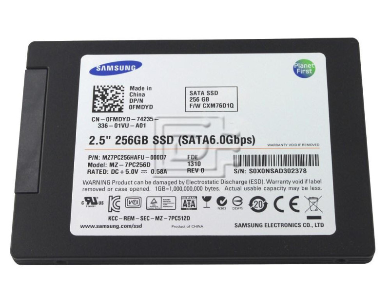 SSD 256 SAMSUNG NAND MLC 830 Series MZ-7PC256D