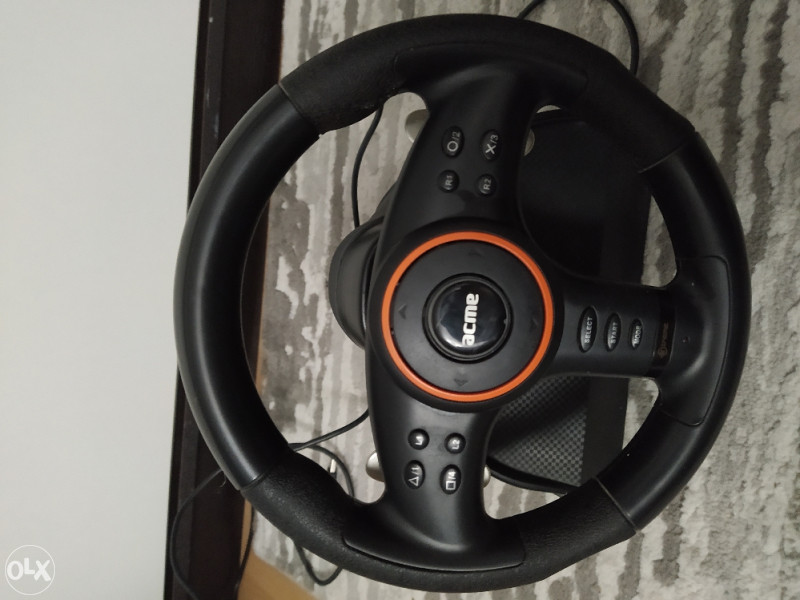 Volan za PC/PS2 ACME + gas i kocnica