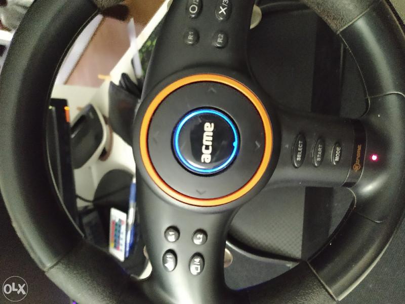 Volan za PC/PS2 ACME + gas i kocnica
