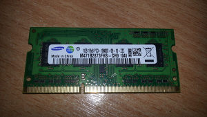 RAM Samsung DDR3 1GB PC3 10600S SODIMM (Laptop)