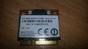 WN6606LH Half Mini WiFi kartica za laptop