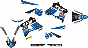 Yamaha DT125R Set Naljepnica, izrada dizajna po zelji