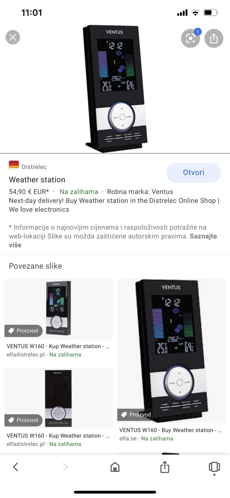 Ventus W160 radio, alarm, sat