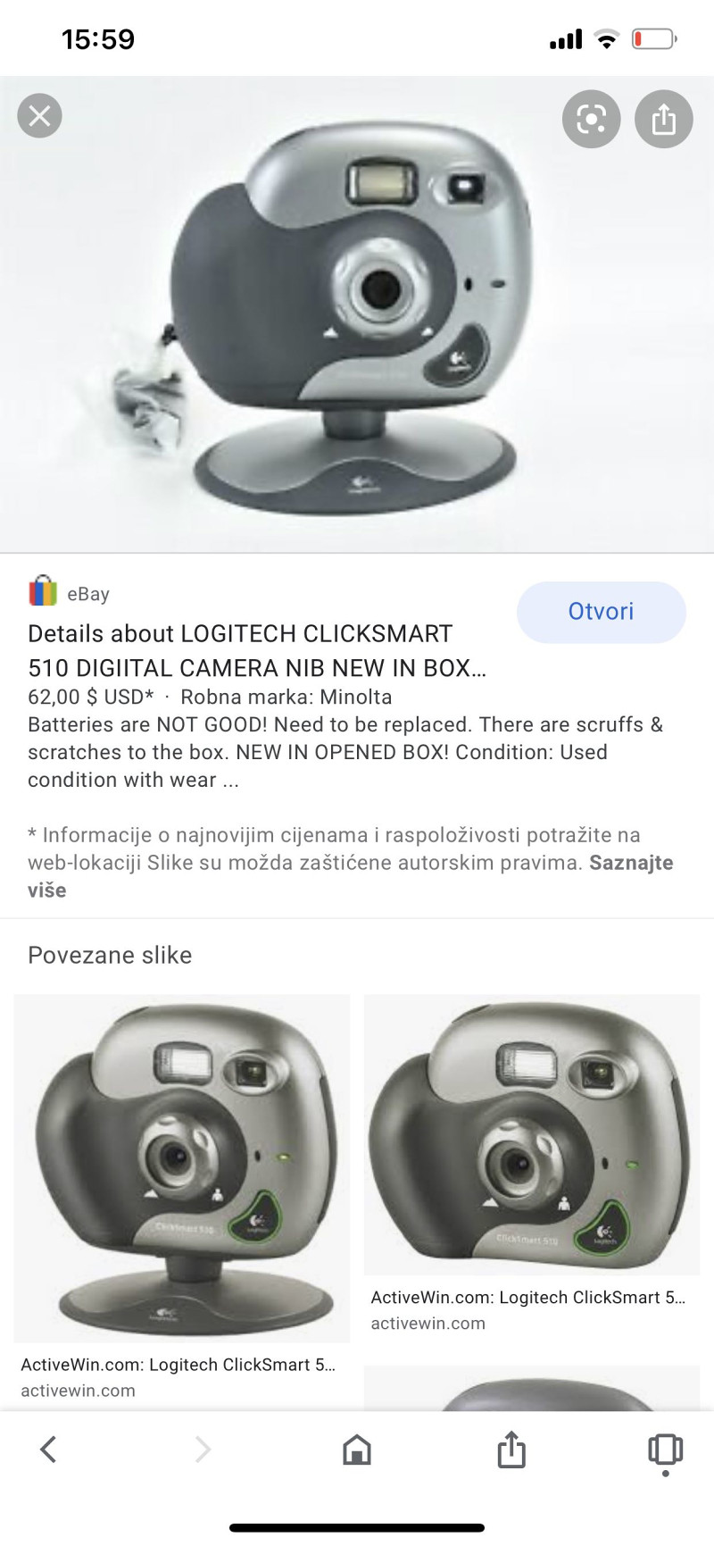 Logitech ClickSmart 510 kamera