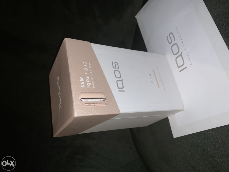 IQOS 3 DUO ZLATNI -Električna cigareta- paklo po želji!