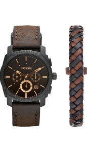 FOSSIL muški sat / set