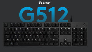 Logitech G512 Gaming Mehanička Tipkovnica GX Brown