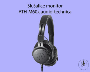 Slušalice ATH-M60X audio-technica
