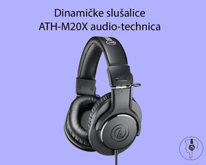 Slušalice ATH-M20x audio-technica
