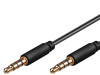 AUDIO 4PINSKI STEREO KABAL 3.5MM AUX 1M (010994)