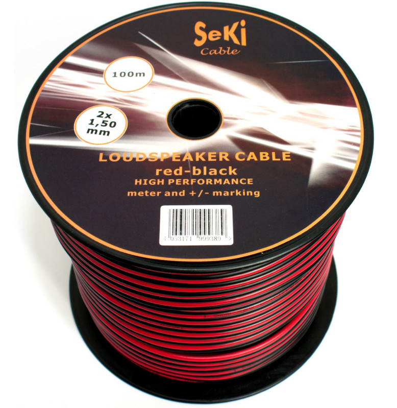 Kabal za zvucnike 2x1.5mm2 1.5mm na metar