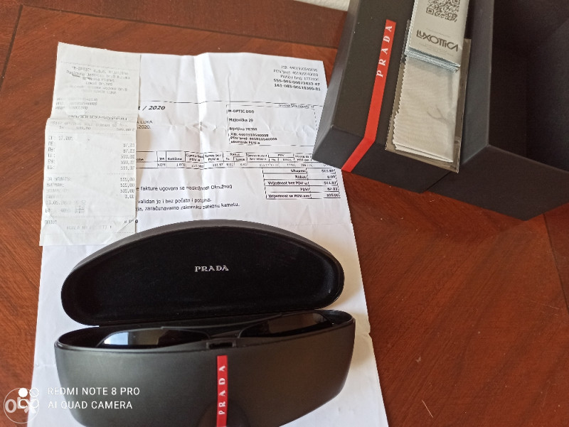 Naocale Prada , nove 2020 model,optika Stanković,račun,