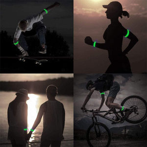 LED armband, 2x sigurnosno noćno svijetlo za trčanje