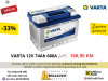 AKUMULATOR VARTA 12V 74Ah 680A BLUE DYNAMIC **AKCIJA**