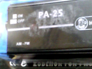 PA-25 amplifaer
