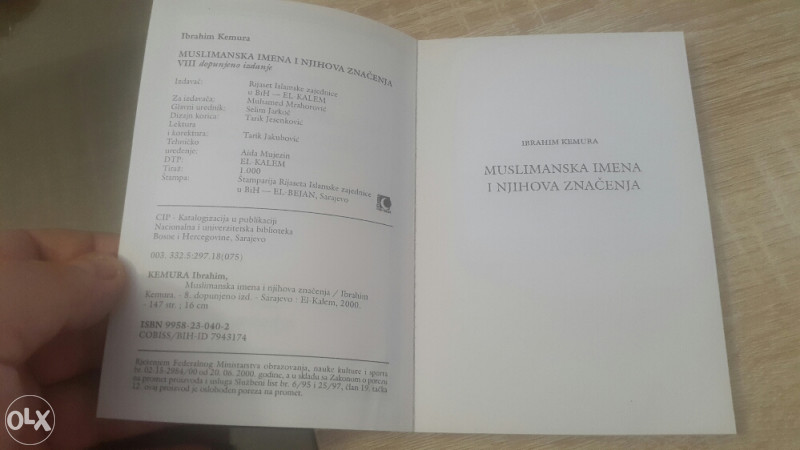 Muslimanska imena i njihova značenja