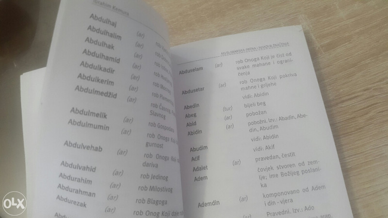 Muslimanska imena i njihova značenja