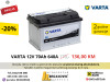 Akumulator VARTA 12V 70Ah 640A **AKCIJA**
