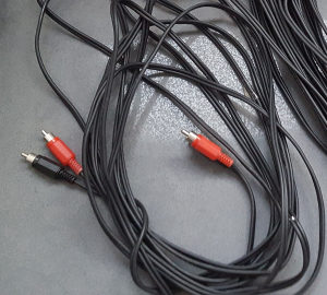 Audio AUX kabal kabel kabl 2xRCA 5m, produžni