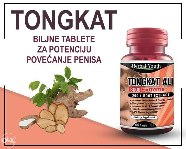 Tongkat Ali - Tablete za Potenciju Testosteron Snagu