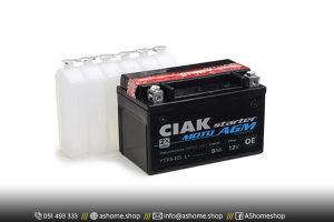 Akumulator Moto CIAK Starter AGM 12V-9Ah L YTX9-BS