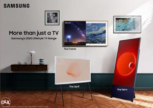 Akcija >>> Samsung QLED TV dizajn The Frame Serif Sero