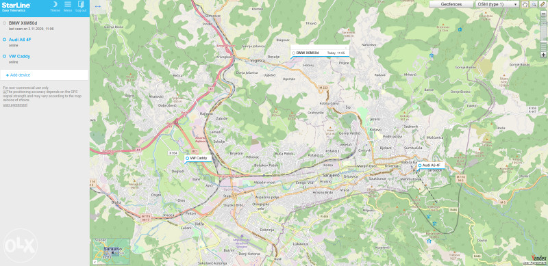 Smart auto alarm StarLine sa GPS zastita od kradje