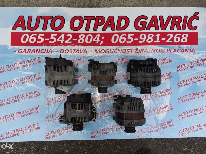 Alternator peugeot boxer pezo alternator