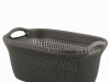 Korpa za veš čisti smedi Knit 3677-X59 CURVER