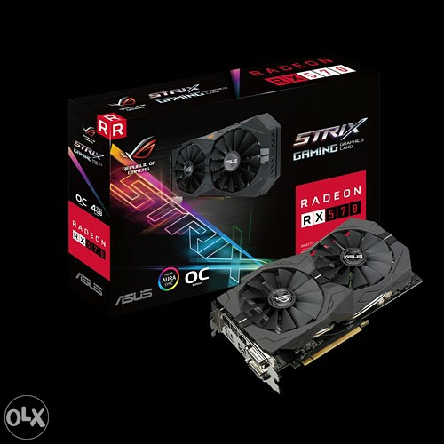 Rog Strix Amd Rx 570 Olx Graphics Card Asus Rog Strix Rx 580