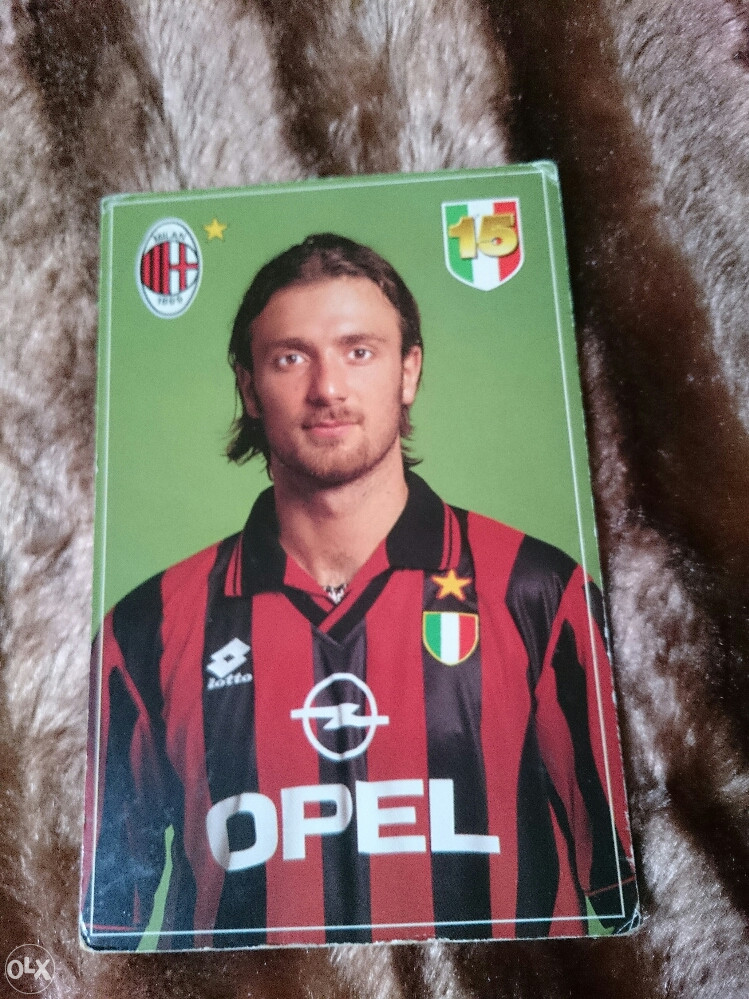 Razglednica Ac Milan Christophe Dugarry Razglednice Olx Ba