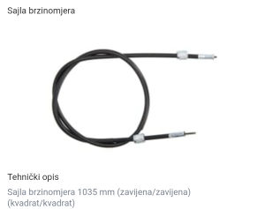 Sajle brzinomjera/kmh sata  razne
