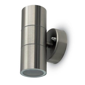 VANJSKA ZIDNA SVJETILJKA 2xGU10 INOX