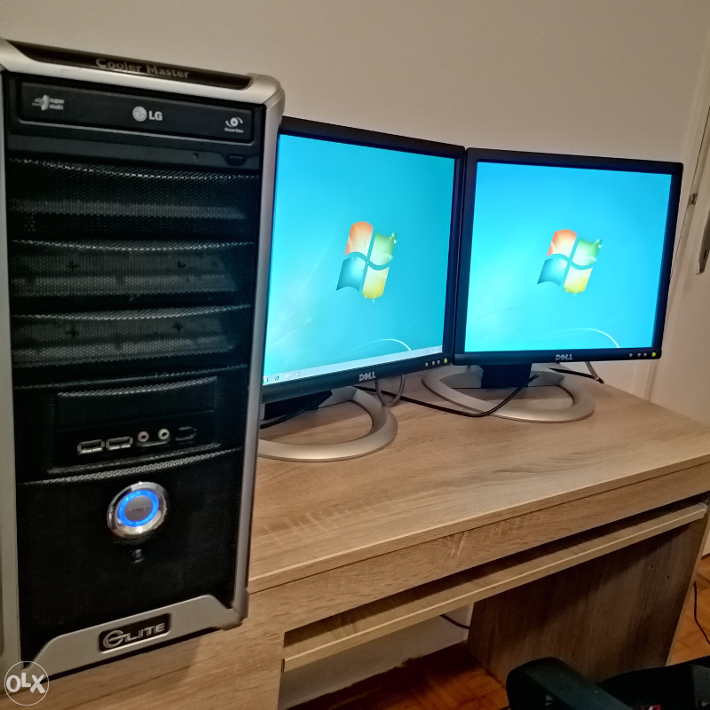 Računar sa dva monitora - Desktop Računari - OLX.ba