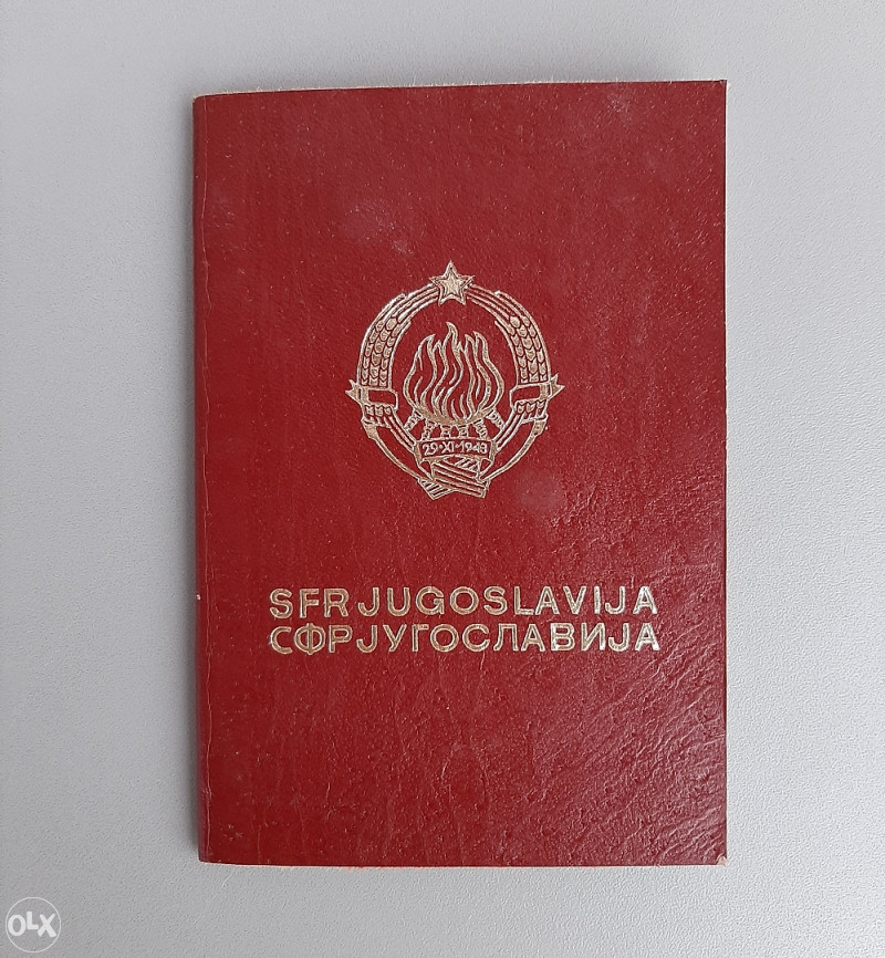 Stari jugoslavenski pasos - Jugoslavija - SFRJ - Antikviteti - Knjige i  dokumenti - Grad Mostar - OLX.ba