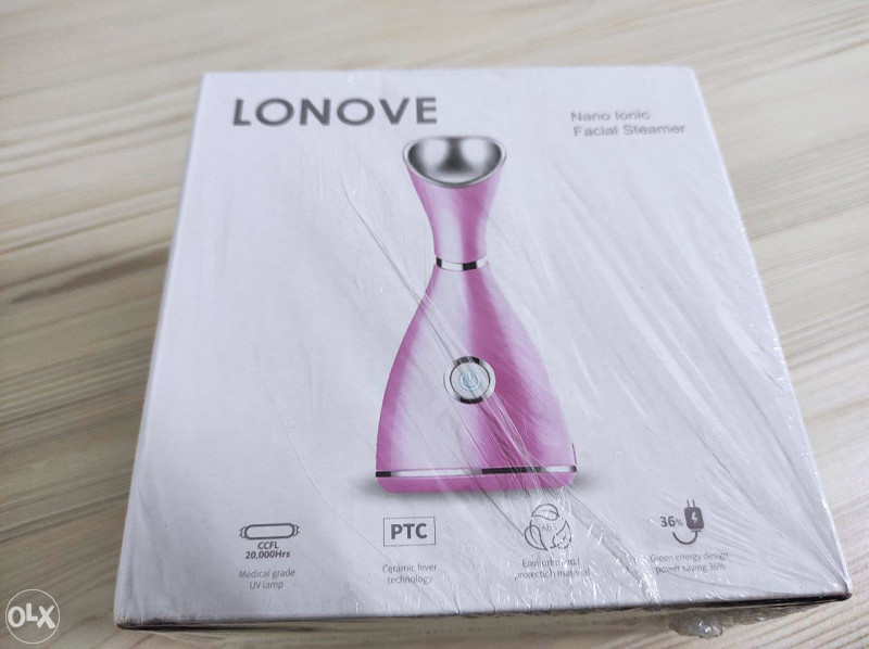 LONOVE Facial Steamer Nano Ionic, čišćenje lica Preparati za njegu